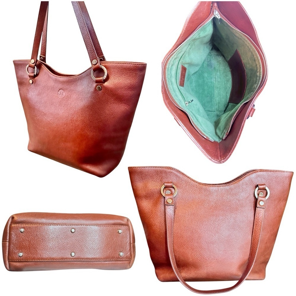 Handmade Irish Leather & Suede Tote